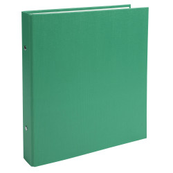 Classeur rembordé polypropylène format ecolier 2 anneaux 25mm - 230x215mm