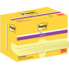 Lot de 12 blocs notes de 90 feuilles Super Sticky post-it, 476 x 476 m
