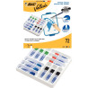 Classpack de 72 feutres Velleda 1721 en 4 couleurs
