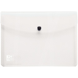 Paquet de 5 enveloppes à pression en polypropylène HAWAÏ pour format A