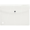 Paquet de 5 enveloppes à pression en polypropylène HAWAÏ pour format A