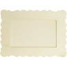 Lot de 10 cadres rectangulaires en bois