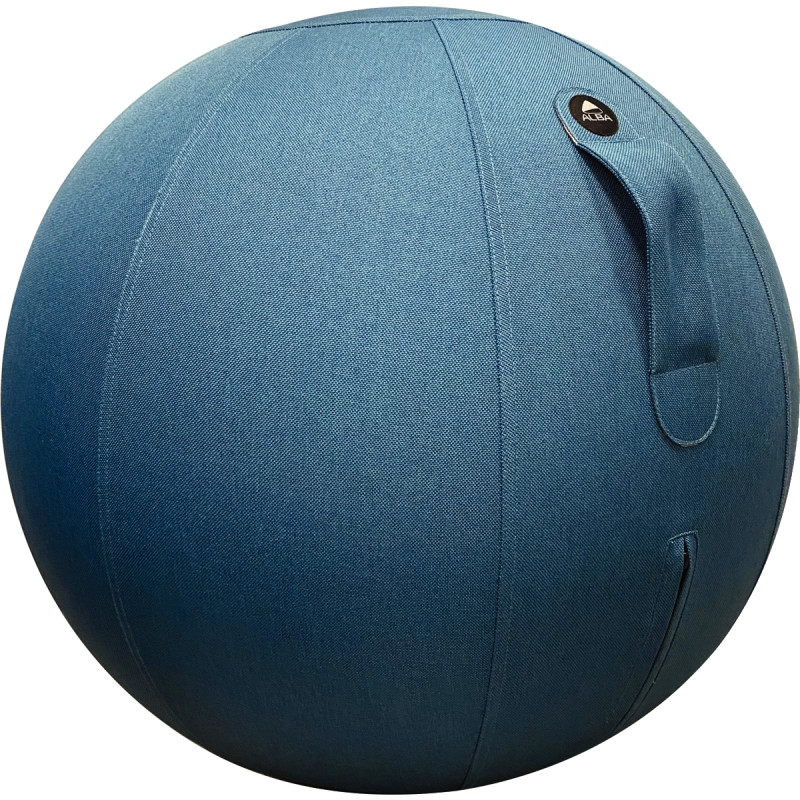 Ballon d'assise ergonomique bleu canard