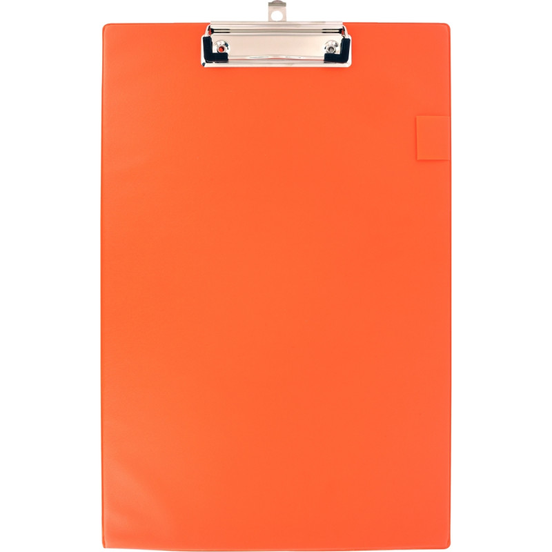 Plaque porte bloc en plastique format A4+ orange