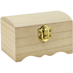 Coffre corsaire en bois