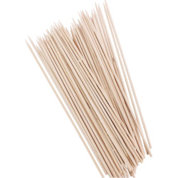 Sachet de 50 piques en bois, longueur 20 cm
