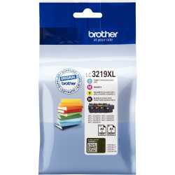 Brother LIVRE lot 4 cartouches encre NCMJ haute capacité authentique L