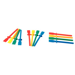 Sac de 12 spatules plastique
