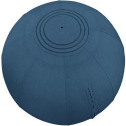 Ballon d'assise ergonomique bleu canard