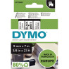 Recharge DYMO D1 9 mm x 7 m noir et blanc