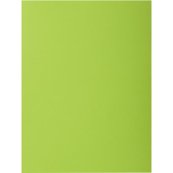 Paquet de 10 chemises 210 g ROCK"S format 24x32 cm vert
