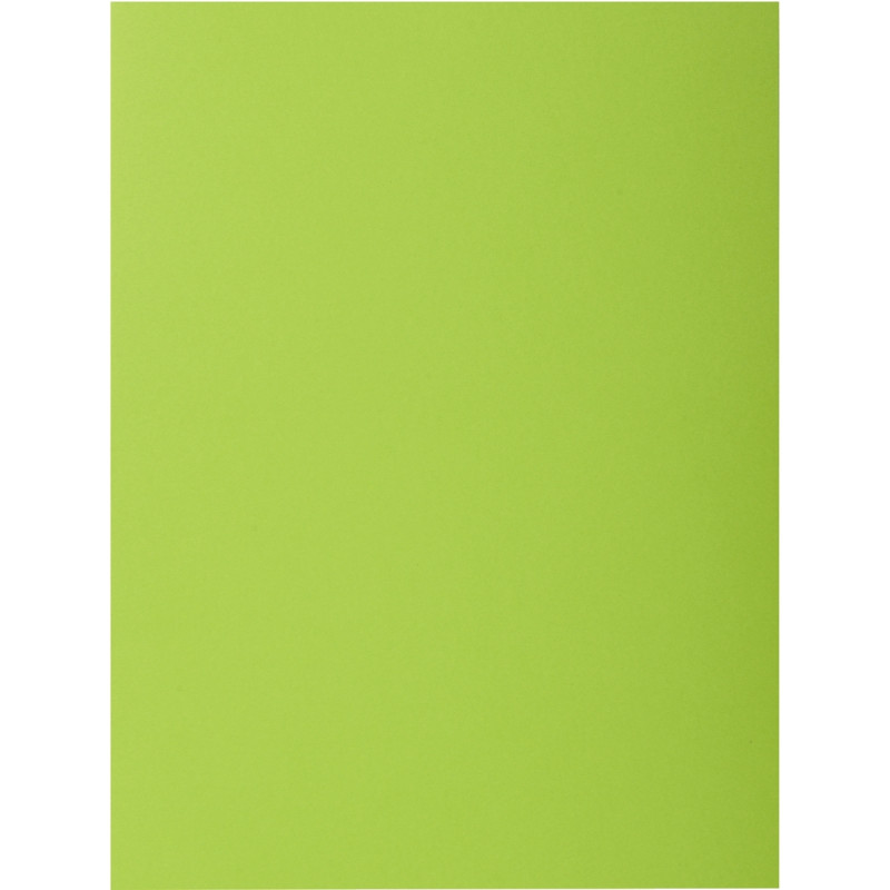 Paquet de 10 chemises 210 g ROCK"S format 24x32 cm vert