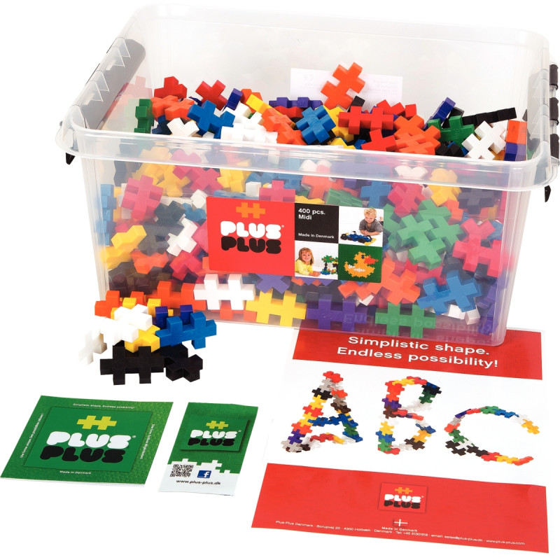 Box EDUC BIG 400 pièces, couleurs vives