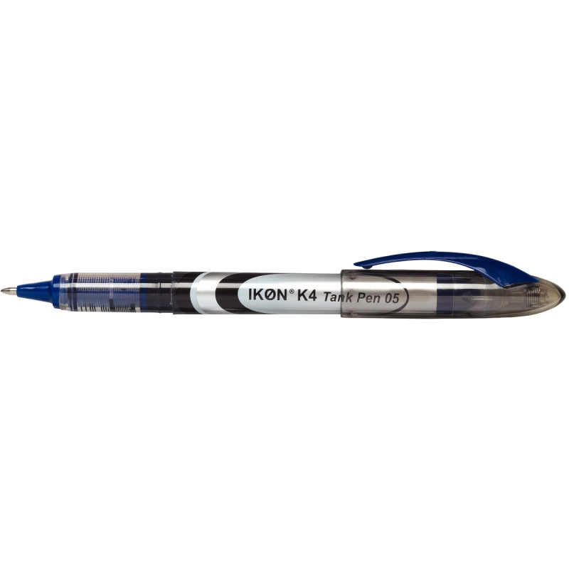 Roller K4 encre liquide 0,7mm bleu