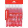 Recharge pour classpack de 12 feutres Power rouge