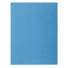 Paquet de 100 chemises 210g ROCK"S format 24x32 cm, bleu