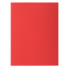 Paquet de 100 chemises 210g ROCK"S format 24x32 cm, rouge