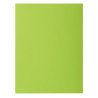 Paquet de 100 chemises 210g ROCK"S format 24x32 cm, vert