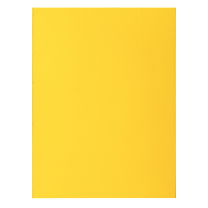 Paquet de 100 chemises 210g ROCK"S format 24x32 cm, citron