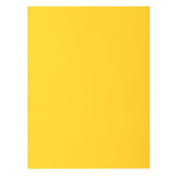 Paquet de 100 sous-chemises 80g ROCK"S format 22x31 cm, citron