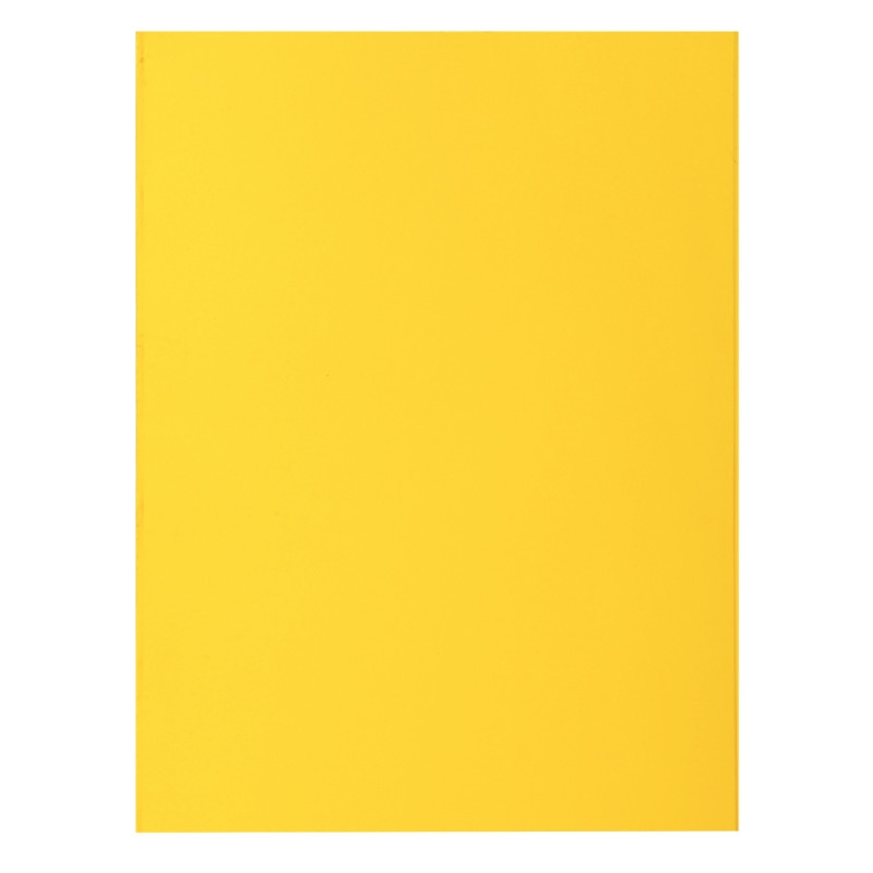 Paquet de 100 sous-chemises 80g ROCK"S format 22x31 cm, citron