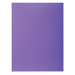 Paquet de 100 chemises 210g ROCK"S format 24x32 cm, violine