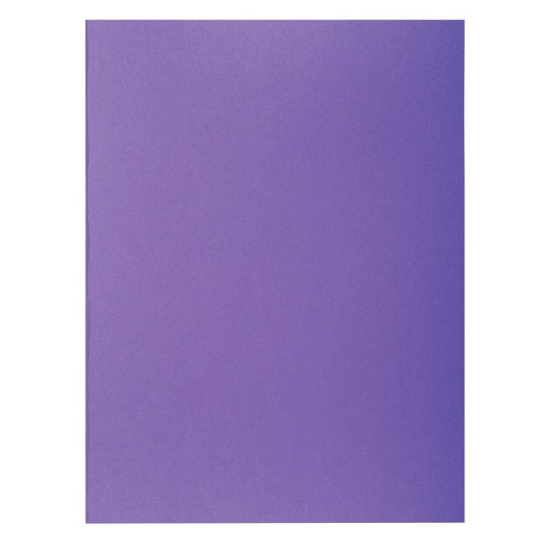 Paquet de 100 chemises 210g ROCK"S format 24x32 cm, violine