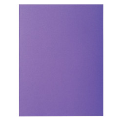 Paquet de 100 sous-chemises 80g ROCK"S format 22x31 cm, violine