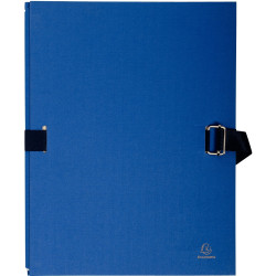 Paquet de 5 chemises extensibles toilées, bleu foncé