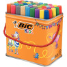 Baril de 48 feutres Visacolor XL assortis