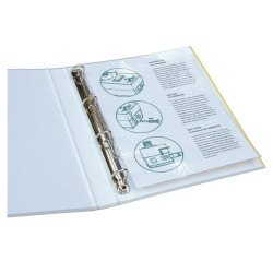 Boite de 100 pochettes à plastifier perforées A4 80 microns