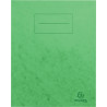 Lot de 10 protège-cahiers grands rabats en carte lustrée, pour format