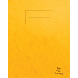 Lot de 10 protège-cahiers grands rabats en carte lustrée, pour format