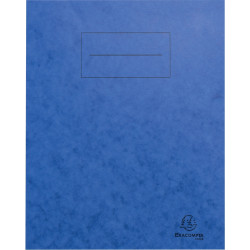 Lot de 10 protège-cahiers grands rabats en carte lustrée, pour format