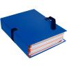 Paquet de 5 chemises extensibles toilées, bleu foncé