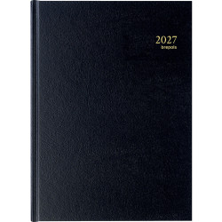 Agenda journalier Bremax 1 jour par page noir