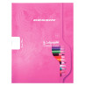 Cahier de dessin 16 pages, format 17x22 cm, uni blanc, papier 90g
