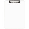 Plaque porte bloc en cristal incolore format A4