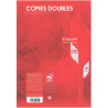 Copies doubles 200 pages non perforées 70g, format A4, seyès