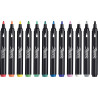 Blister de 12 marqueurs Sharpie créative assortis