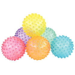Sachet de 6 balles à picots diamètre 11cm