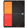 Reliure intégrale MEETINGBOOK format A4+ quadrillé 5x5, 160 pages perf