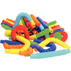 Jeu sensoriel POP Tubes, 60 pièces