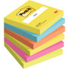 Paquet 6 blocs notes adhésives repositionnables 100 feuilles Post-it e