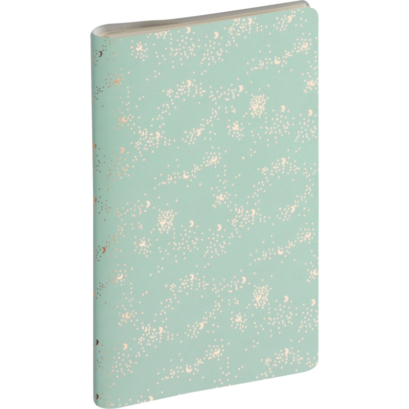 Agenda semainier Méline 9x16cm Vert d'eau