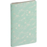 Agenda semainier Méline 9x16cm Vert d'eau