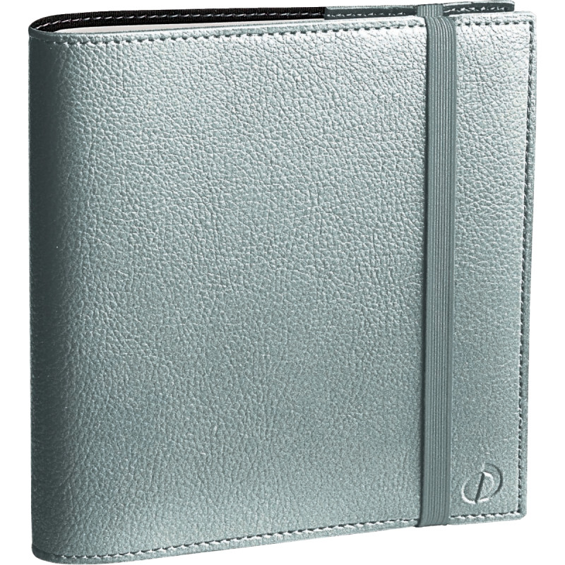 Agenda semainier Time&Life 16x16cm Argent