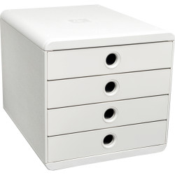 Module 4 tiroirs POPBOX AUTENTIK blanc