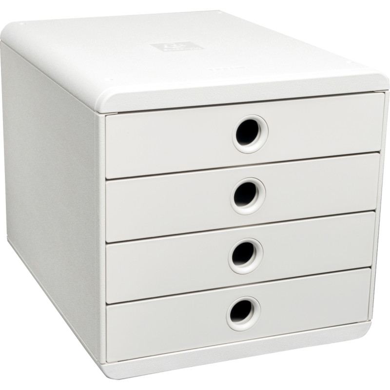 Module 4 tiroirs POPBOX AUTENTIK blanc