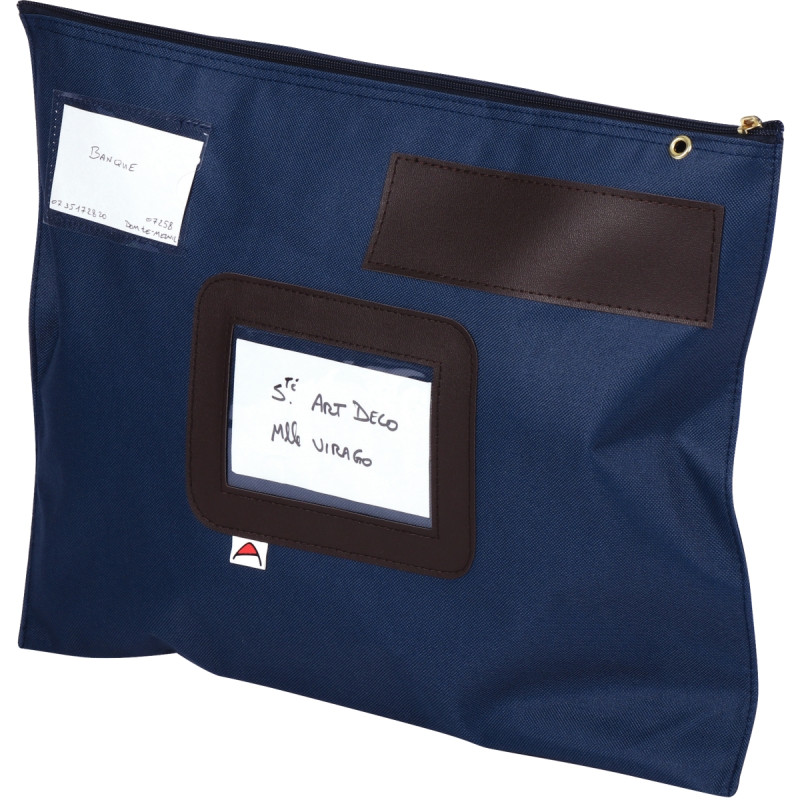 Pochette caisse 320x420mm bleue
